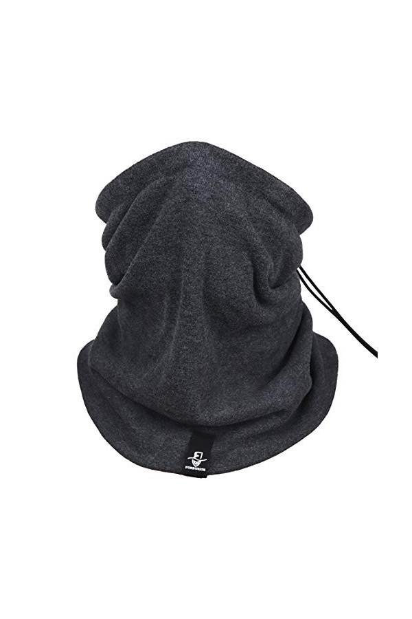 Femmes Hommes Plus Chaud Hiver Cou Guêtre Bandana Ski Tube écharpe Cagoule Masque de Couverture du Visage Noir 