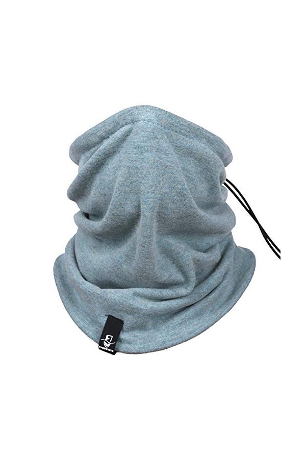 Femmes Hommes Plus Chaud Hiver Cou Guêtre Bandana Ski Tube écharpe Cagoule Masque de Couverture du Visage Noir 