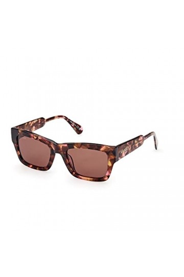 MAX &CO MO0081 Lunettes de Soleil, Coloured Havana, 52/20/140 Femme
