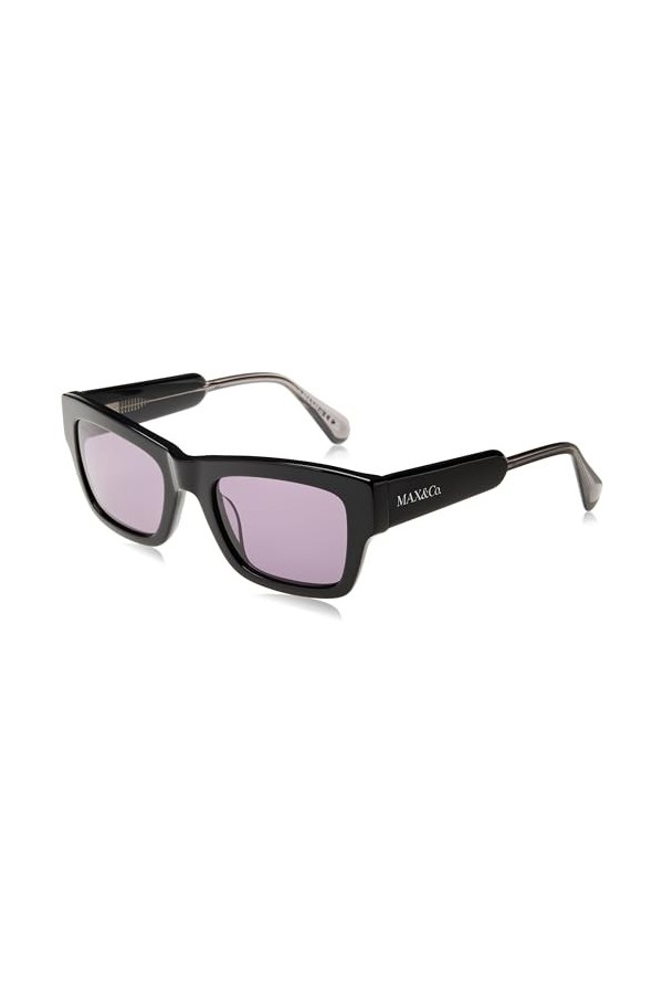 MAX &CO MO0081 Lunettes de Soleil, Coloured Havana, 52/20/140 Femme