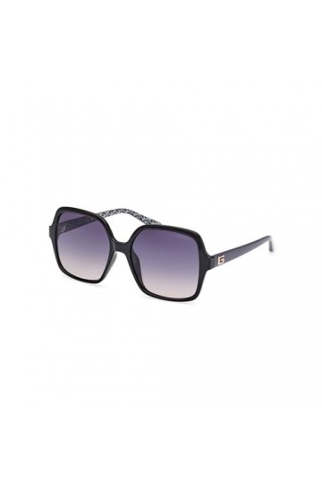Guess Gu7921-h Lunettes de Soleil Femme, Noir Brillant, Taille Unique