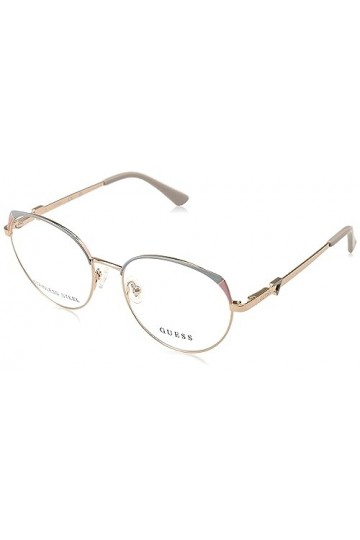 Guess GU2867 Lunettes de Soleil, Or Rose Brillant, 51/17/140 Femme