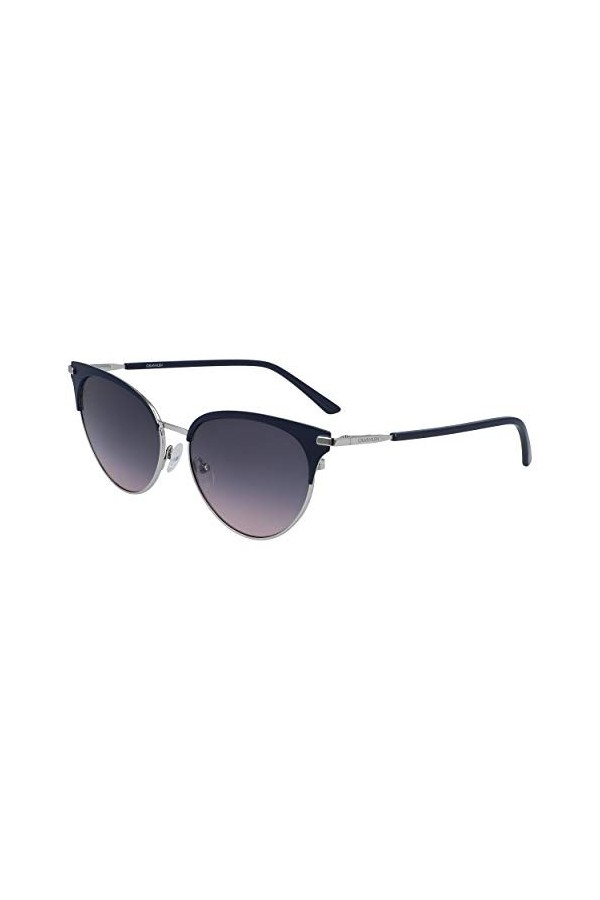 Calvin Klein CK19309S Lunettes de Soleil, Blue Suede, Taille Unique Femme
