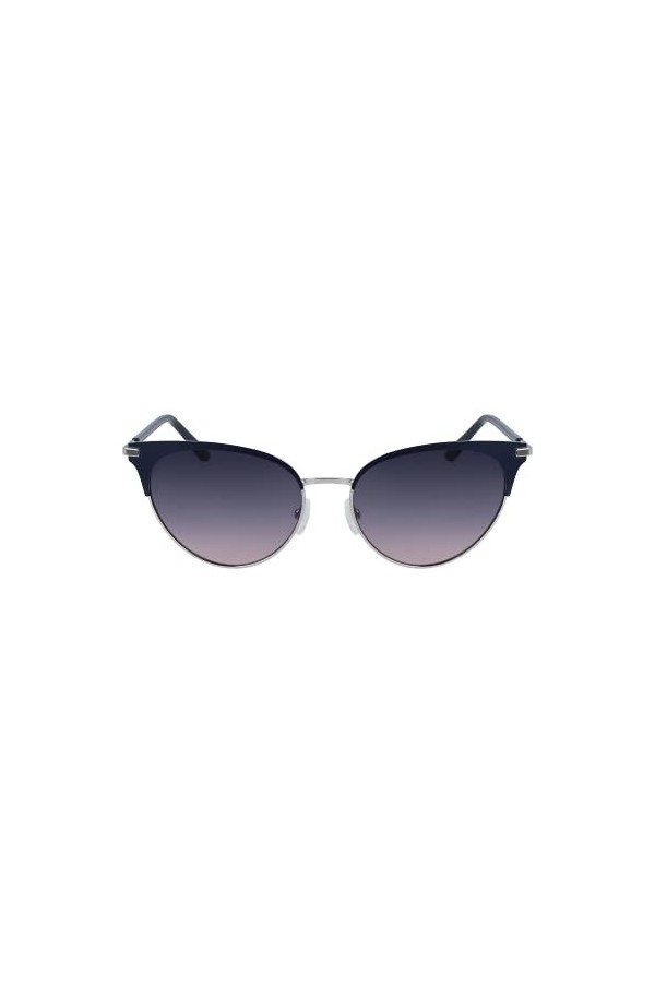 Calvin Klein CK19309S Lunettes de Soleil, Blue Suede, Taille Unique Femme