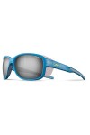 Julbo Femme Blanc Monteblanco 2 Lunettes de soleil, Bleu / Gris Jaune, Taille unique EU