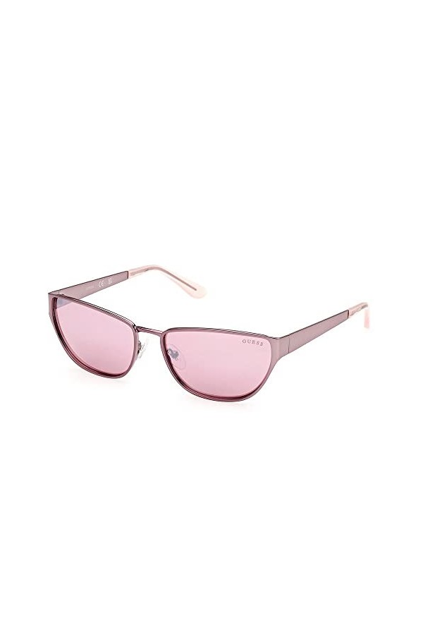 Guess GU7903 Lunettes de Soleil, Rose Brillant, 57/16/135 Femme