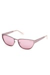 Guess GU7903 Lunettes de Soleil, Rose Brillant, 57/16/135 Femme