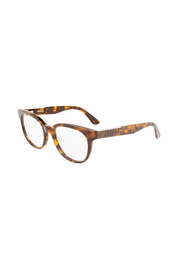 Lacoste L2901 Lunettes de Soleil, Transparent Caramel, 53 Femme