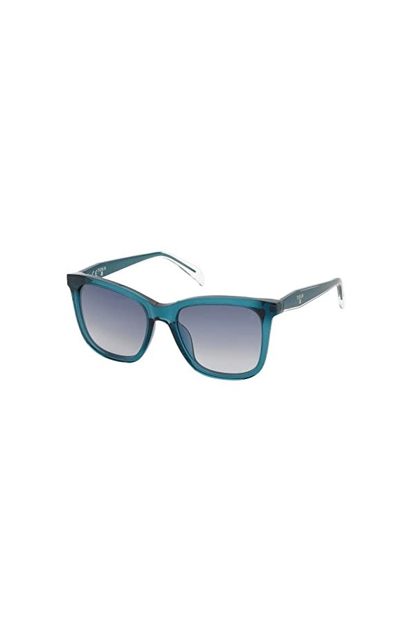 Tous Stob46 Lunettes de Soleil, Bleu Mat, 53 Femme