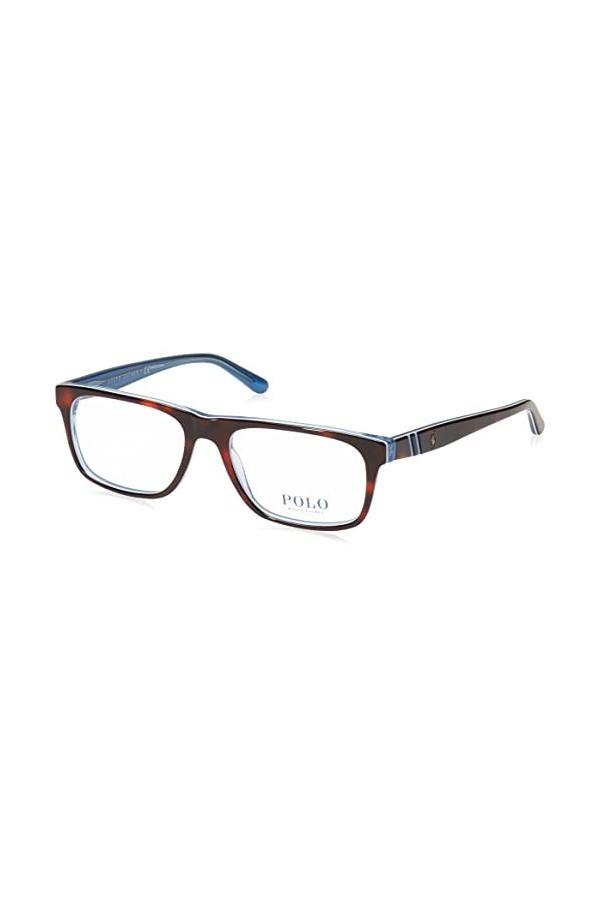Ray-Ban 0PH2211 Lunettes de Soleil, Gris Top Havana/Azure/Trasp Azure , 55.0 Homme