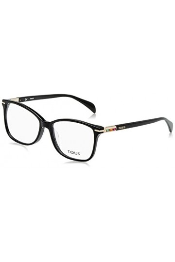TOUS Vtob11s Lunettes de Soleil, Noir Brillant, 54 Femme