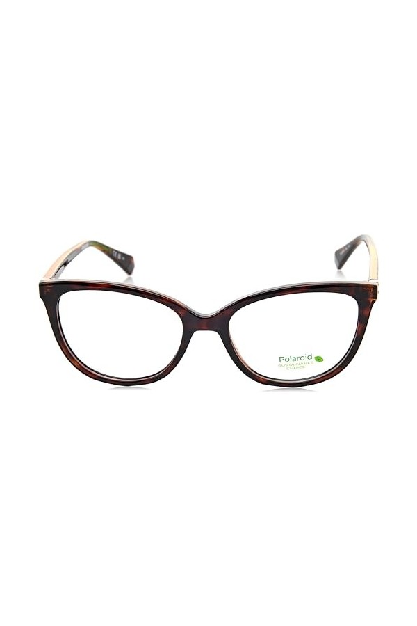 Polaroid Eyewear PLD D504 086 53/17/145 Woman Sunglasses, 086/17 Havana, 53 Unisex