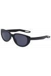 Nike Sun Sunglasses, Colour: 010 Black/Dark Grey, 55 Unisex