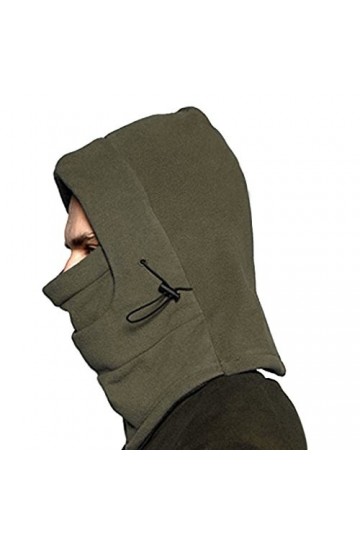 Outdoor Strum Hotte hiver visage masque de ski coupe-vent double Balaclava Masque multifonction pour moto Snowboard, vert