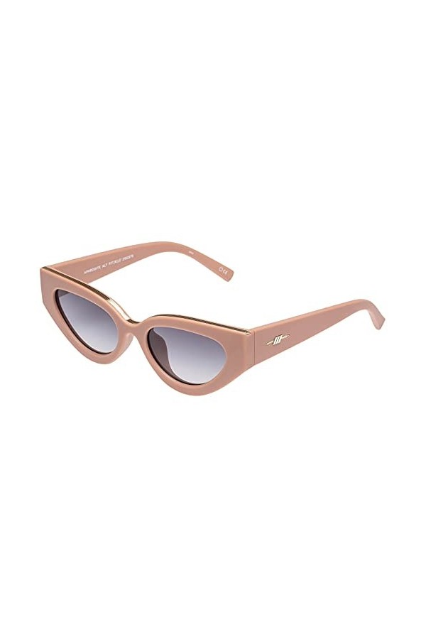 Le Specs Aphrodite Alt Fit LTD EDT Lunettes de soleil pour homme et femme Forme œil de chat avec protection UV, Degré fumé pr