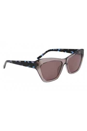 DKNY DK535S Sunglasses, Crystal Mink, Taille Unique Femme