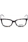 DKNY DK7008 Sunglasses, 010 Black Tortoise, 52 Unisex