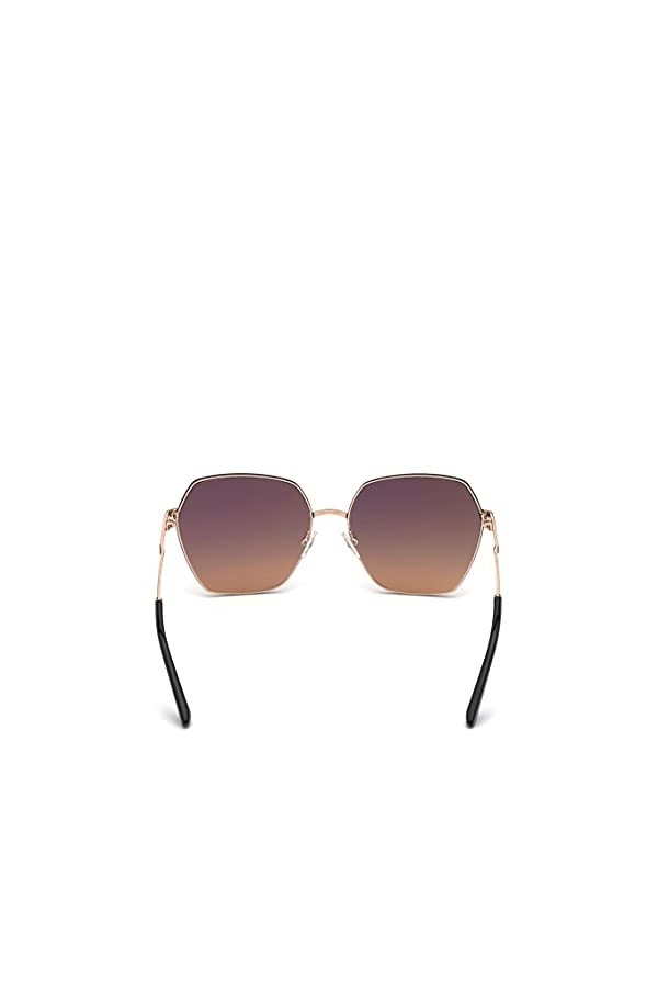 Guess GU7785, Lunettes de soleil Femme, shiny rose gold, 63