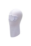 WORK AND STYLE - Sous-casque Balaclava en microfibre. - Blanc - taille unique