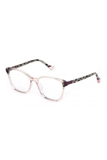 Yalea GAFAS DE Vista Lunettes de Soleil, Rose Brillant Transparent, 54/16/135 Femme