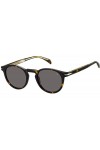 David Beckham DB 1036/s Sunglasses, 79U/IR MUD, 49 Unisex
