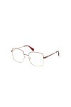 MAX &CO MO5088 Lunettes de Soleil, Rouge Brillant, 55/17/140 Femme