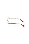 MAX &CO MO5088 Lunettes de Soleil, Rouge Brillant, 55/17/140 Femme