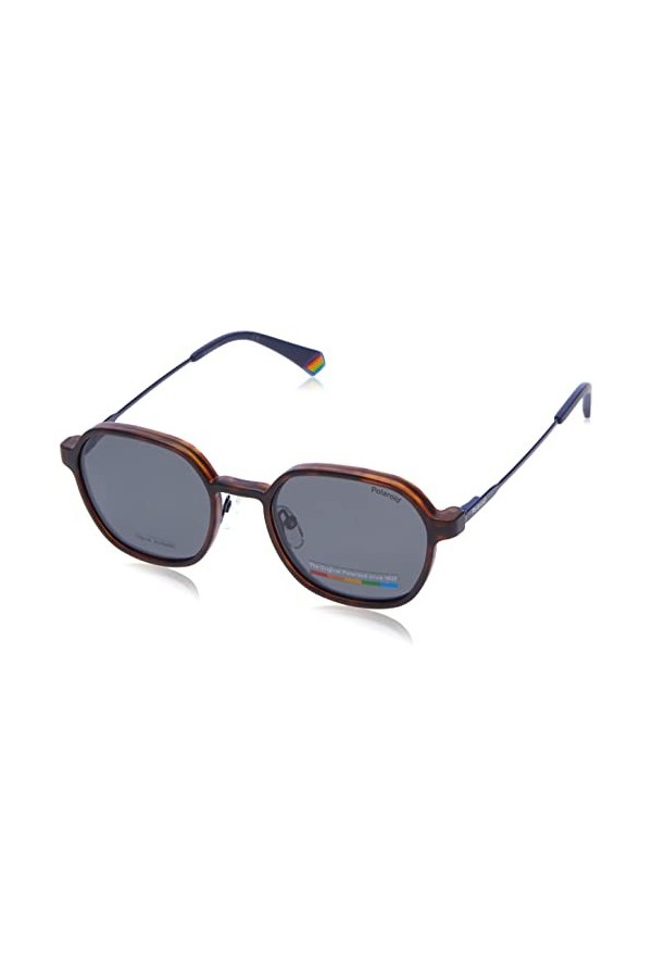 Polaroid PLD 6184/cs Sunglasses, PJP/M9 Blue, 51 Unisex