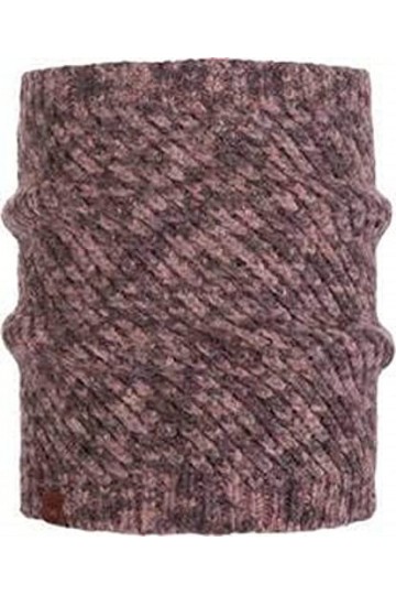 Buff Karel Heather Cache-Cou tricoté Confortable Femme, Rose, Taille Unique