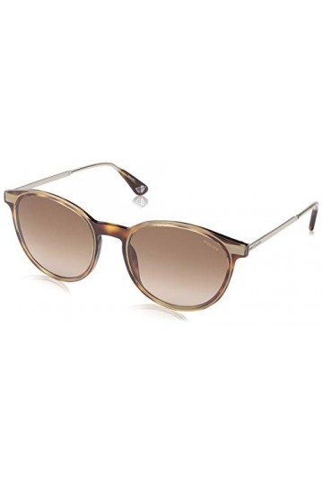 Police Mark 3 Spl-775 07la Lunettes de soleil Marron/Or, 58, Style marbre marron - Doré