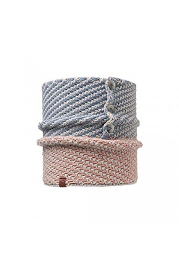 Buff Nella Tour de Cou en Tricot pour Femme Violet Framboise Taille Unique