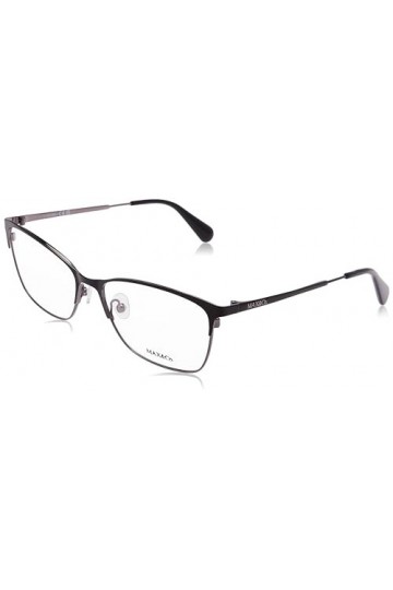 MAX &CO MO5111 Lunettes de Soleil, Gris Brillant, 57/16/140 Femme