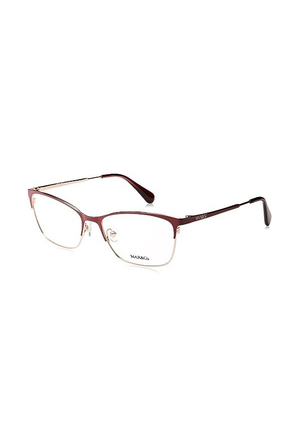 MAX &CO MO5111 Lunettes de Soleil, Gris Brillant, 57/16/140 Femme
