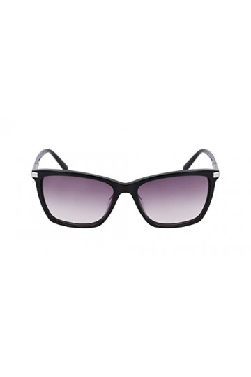 Dkny DK539S Sunglasses, 001 Black, 5516 Unisex