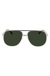 Lacoste L222SE Sunglasses, 714 Gold, Taille Unique Unisex