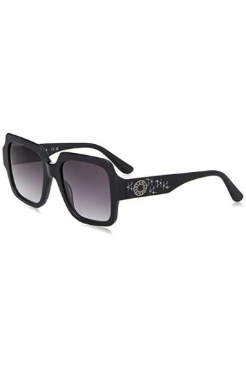 KARL LAGERFELD KL6104SR Sunglasses, 001 Black, 53 Unisex