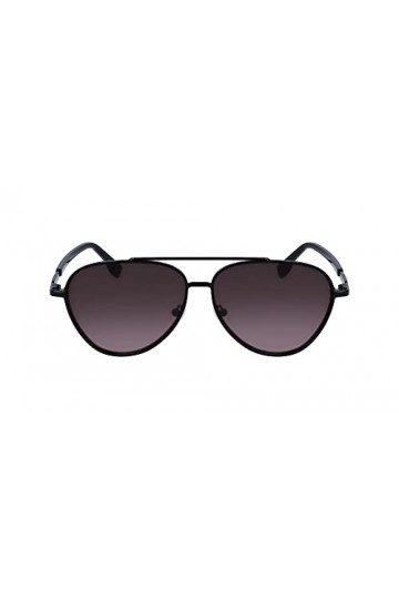 KARL LAGERFELD KL344S Sunglasses, 001 Black, Taille Unique Unisex