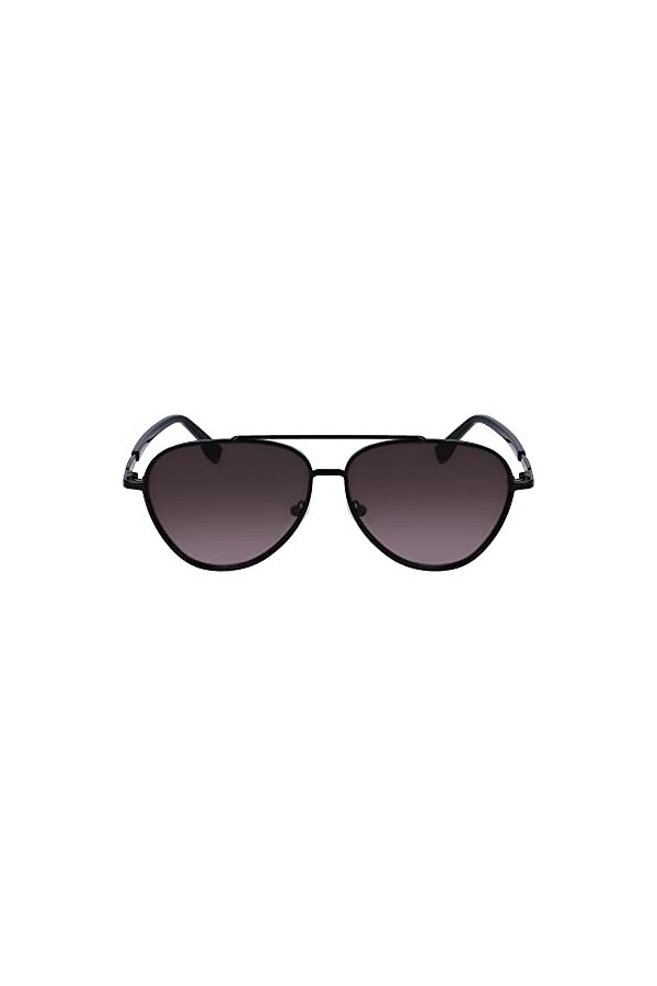 KARL LAGERFELD KL344S Sunglasses, 001 Black, Taille Unique Unisex