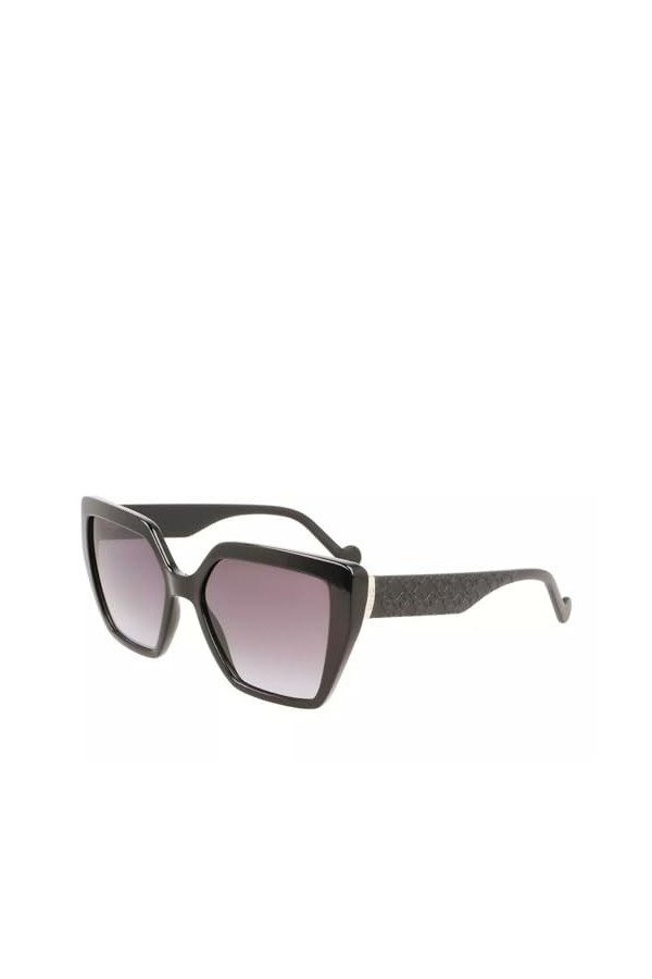 Liu Jo Lj757s Lunettes de Soleil, Noir, 55 Femme