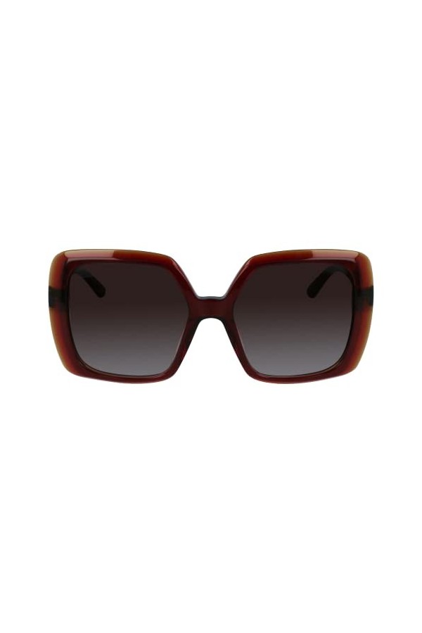 Karl Lagerfeld KL6059S 47962 603 burgundy trilayer sole Mens Acetate, Standard, 55 KL6059S Sunglasses, 55 Unisex