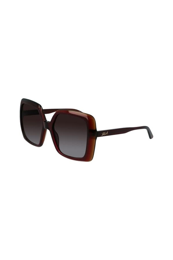 Karl Lagerfeld KL6059S 47962 603 burgundy trilayer sole Mens Acetate, Standard, 55 KL6059S Sunglasses, 55 Unisex
