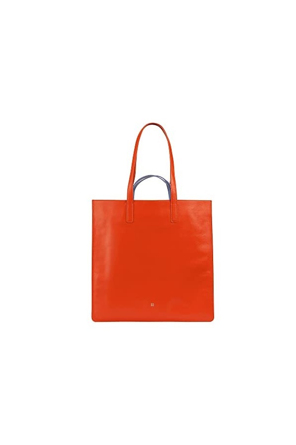 DUDU Grand Sac Souple pour Femme, Sac Shopping Tote en Cuir Coloré, Double Poignées, Sac Epaule Elégant, Sac à Main Spacieux 