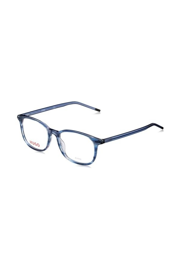 Hugo Boss HG 1171 Sunglasses, 38I/17 Blue Horn, 53 Unisex