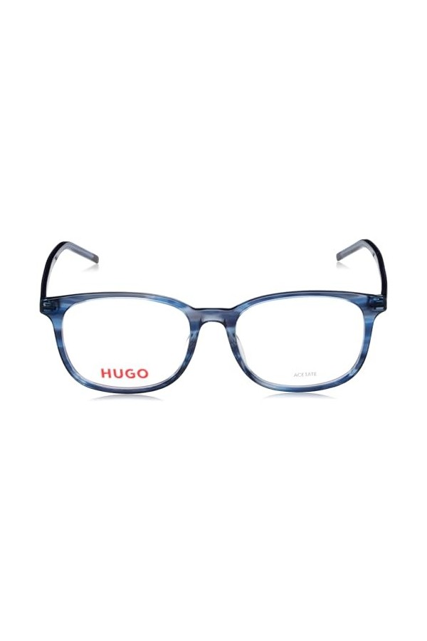 Hugo Boss HG 1171 Sunglasses, 38I/17 Blue Horn, 53 Unisex