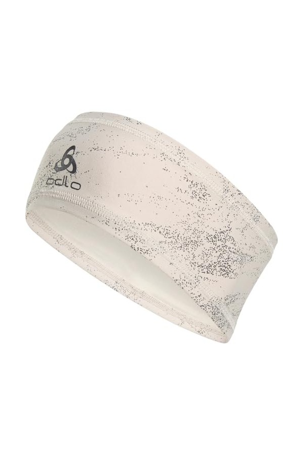 Odlo Polyknit Warm Eco Reflective Bandeau par Temps Froid, Gris, Taille Unique Mixte