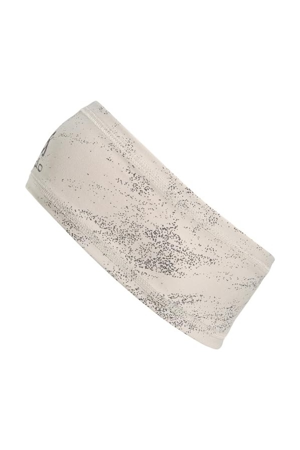 Odlo Polyknit Warm Eco Reflective Bandeau par Temps Froid, Gris, Taille Unique Mixte