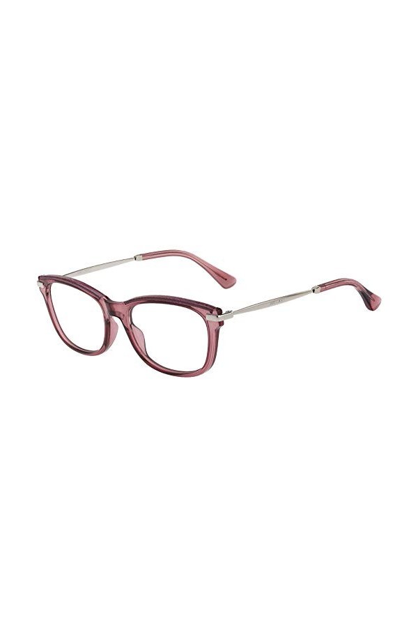 JIMMY CHOO JC248 Lunettes de Soleil, Cristal Burgundy – Oro, 53 Femme