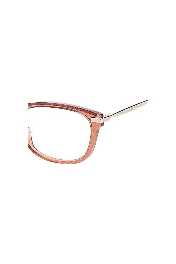 JIMMY CHOO JC248 Lunettes de Soleil, Cristal Burgundy – Oro, 53 Femme
