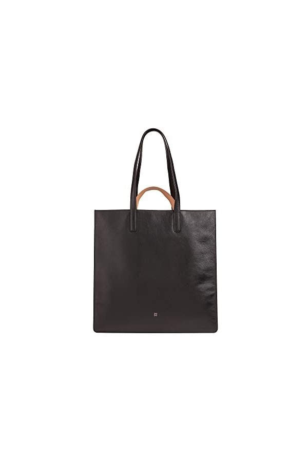 DUDU Grand Sac Souple pour Femme, Sac Shopping Tote en Cuir Coloré, Double Poignées, Sac Epaule Elégant, Sac à Main Spacieux 