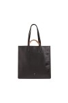 DUDU Grand Sac Souple pour Femme, Sac Shopping Tote en Cuir Coloré, Double Poignées, Sac Epaule Elégant, Sac à Main Spacieux 